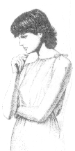 Perplexed Single Woman
